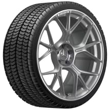 AMG 21 inch gesmede velgenset AMG GT C192 himalaya grijs mat | A1924011300/400 7X70