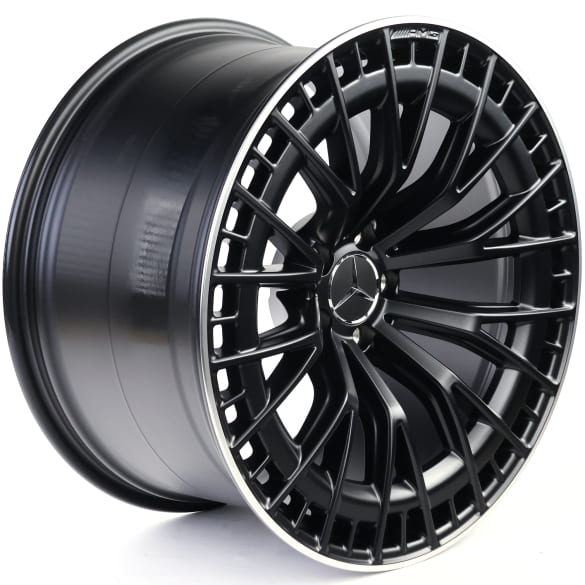 AMG 21 inch velgenset GLC X254 SUV zwart mat veelspaaks orig | A2544011400/-1500 7X71-X254