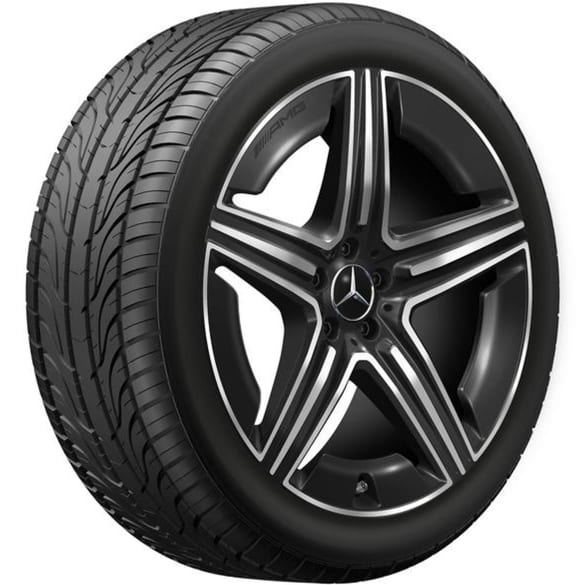 AMG 21 inch velgen C167 V167 zwart mat origineel Mercedes-AM | A1674014301/4401-7X23