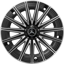 AMG 21 inch velgen E-Klasse S214 T-model zwart veelspaaks –  | A2144010700/0800 7X23-S214
