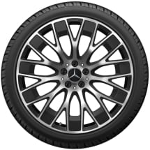 AMG 21 inch velgenset EQE SUV X294 veelspaken zwart mat | A2944011500 7X36-X294