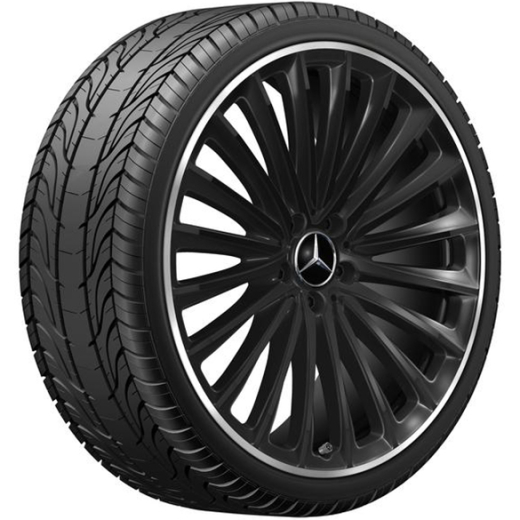 AMG 21 inch velgenset EQE V295 zwart | A2954012500/26007X72
