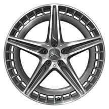 AMG 21 inch velgen EQS V297 tantalgrau | A2974011600 7Y51