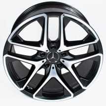AMG 21 inch G-Klasse 463A velgen zwart Origineel Mercedes-B  | A46340119007X36-B
