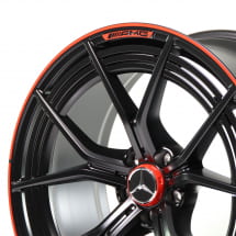 AMG 21 inch velgenset kruisspaak velgrand rood | A2904000800/0900