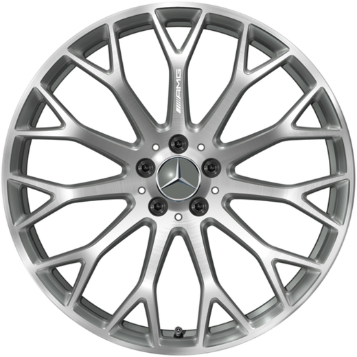 21 inch AMG SL R232 velgenset titangrijs | A2324012700/2800 7X21