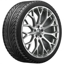 21 inch AMG SL R232 velgenset titangrijs | A2324012700/2800 7X21