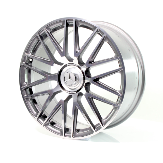 Set di cerchi forgiati AMG SL R232 da 21 pollici grigio titanio | A2324012900/3000 7X21