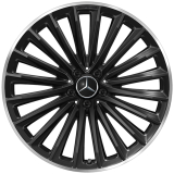 Jeu de jantes AMG 21 pouces EQE V295 multibranches noir d’origine Mercedes-Benz