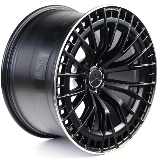 Kit de jantes AMG 21 pouces multibranches GLC X254 SUV noir mat multibranches original Mercedes-AMG | A2544011400/-1500 7X71-X254