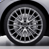 Juego de llantas AMG de 21 pulgadas S-Klasse W223/V223 multirradio gris titanio original Mercedes‑Bé