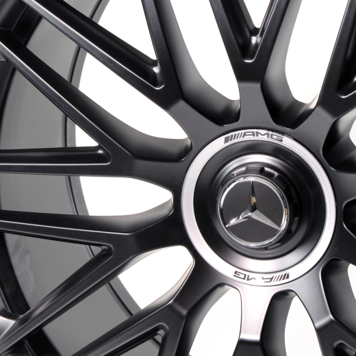 Juego de llantas forjadas AMG SL R232 de 21 pulgadas negro mate | A2324012900/3000 7X71