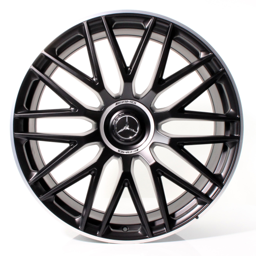 Juego de llantas forjadas AMG SL R232 de 21 pulgadas negro mate | A2324012900/3000 7X71