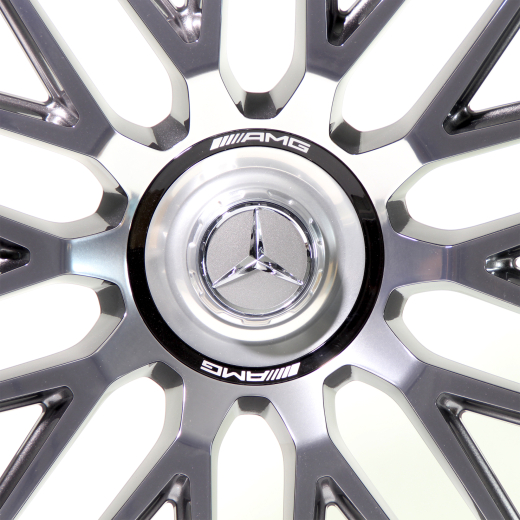 Juego de llantas forjadas AMG SL R232 21 pulgadas gris titanio | A2324012900/3000 7X21
