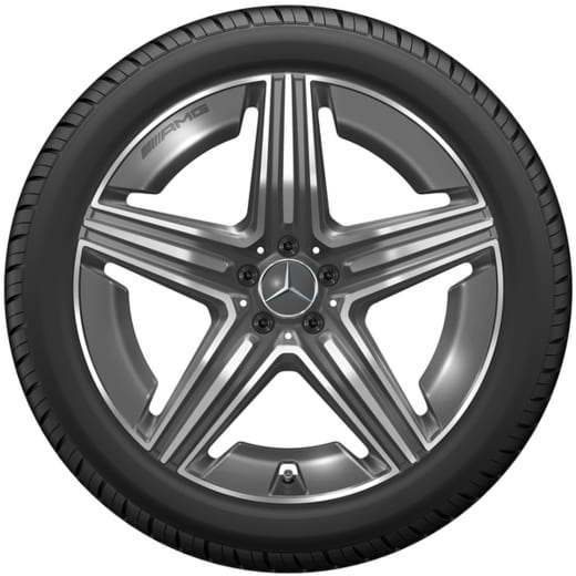 Llantas AMG 21 pulgadas GLE C167 V167 gris tantalio originales Mercedes-AMG | A1674014301/4401-7Y51