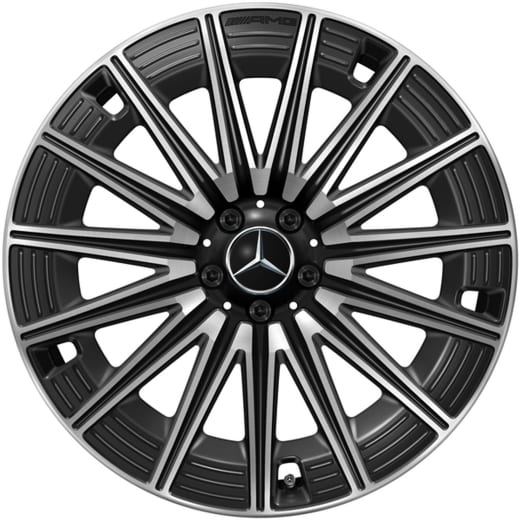 Ruedas de verano AMG 21 pulgadas Clase E negras multirradio Original Mercedes-AMG | 214-multi-summer-21inch