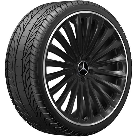 AMG 21 Zoll Felgen Satz EQE V295 schwarz | A2954012500/26007X72