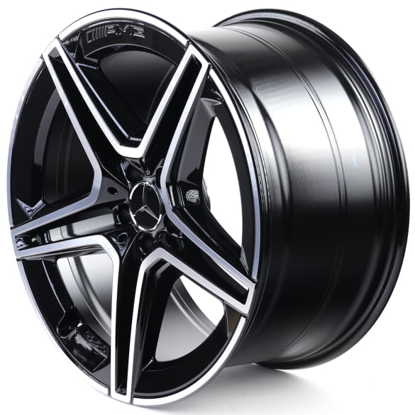 AMG 21 Zoll GLS X167 Felgen schwarz 5-Doppelspeichen Original | A1674017300/7400-7X23