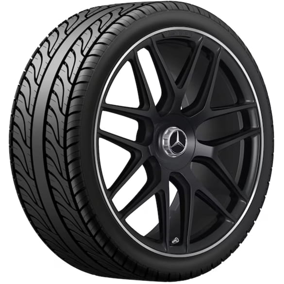 AMG 22-inch forged wheel set GLE C167 coupe cross-spoke Genuine Mercedes-AMG | A1674015601/-5701 7X71-C167