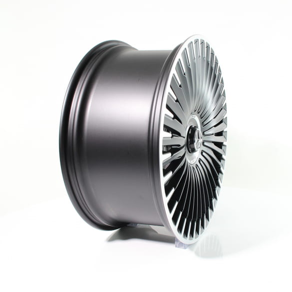 AMG 22 inch rims EQS V297 matt black genuine Mercedes-Benz | A2974011800-7X71