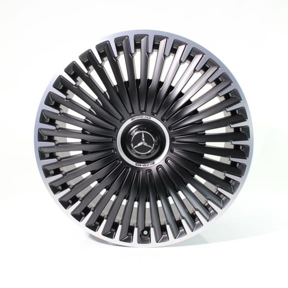 AMG 22 inch velgenset EQE SUV X294 veelspaaks zwart mat origineel Mercedes-AMG