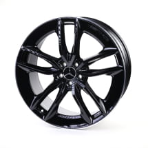 AMG 22 inch velgenset GLE 167 zwart 5-dubbelspaaks origineel | A16740136/3700-7X72