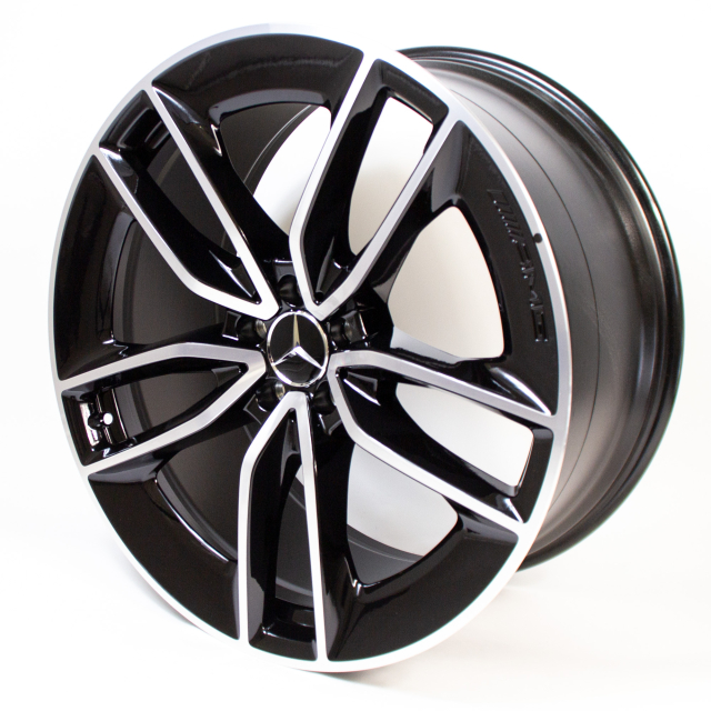 AMG 22 inch GLE V167 5-dubbele-spaken velgen Originele Mer ...