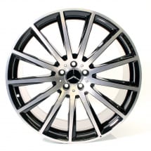 AMG 22 inch GLS X167 velgen zwart multi-spaaks origineel | A16740175/7600-7X23