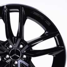AMG 22 inch wheels GLE 167 black 5-double-spoke Genuine Mercedes-AMG | A16740136/3700-7X72