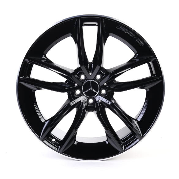 AMG 22 inch wheels GLE 167 black 5-double-spoke Genuine Mercedes-AMG | A16740136/3700-7X72