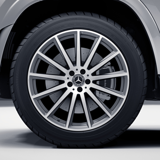 Cerchi AMG GLS X167 da 22 pollici grigio himalaya multirazza originali | A16740175/7600-7X21