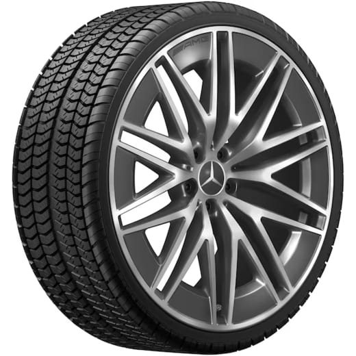 Set di cerchi AMG da 22 pollici GLE C167 grigio originale Mercedes-AMG | A1674014501/4601 7Y51-C167