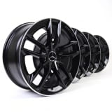 AMG 22 Zoll Felgen Satz GLE 167 schwarz 5-Doppelspeichen Original Mercedes-AMG