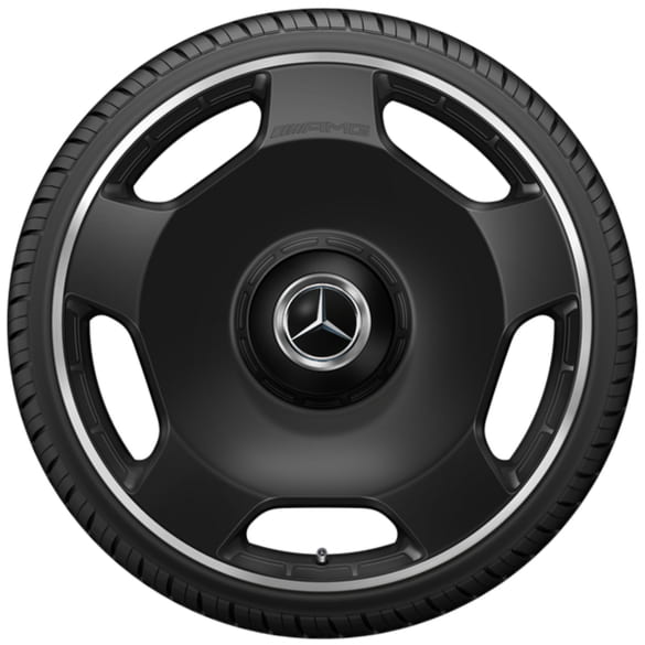 AMG 23 inch gesmede velgenset GLS 63 5-gaats zwart mat - Ori | A1674018700/-8800 7X71