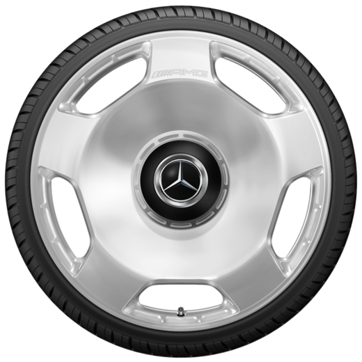 AMG 23-inch gesmede velgenset GLS 63 5-gaten zilver origine  | A1674018700/-8800 7X15