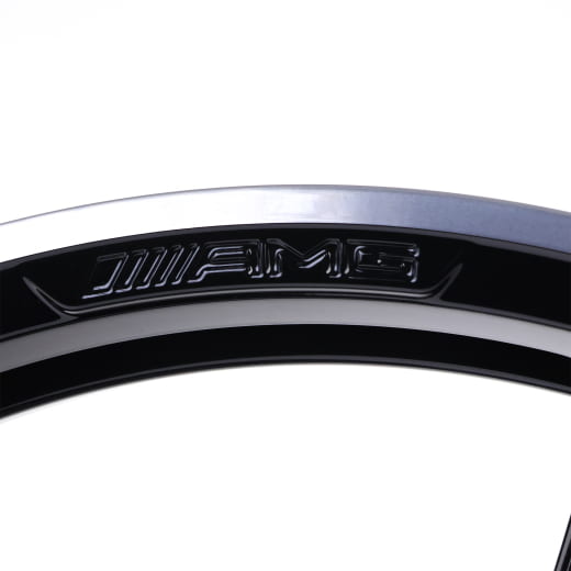 AMG 23 inch GLS X167 rims black 5-double-spoke genuine | A1674017700/7800-7X23