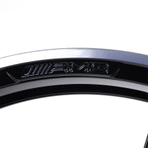 AMG 23 inch GLS X167 rims black 5-double-spoke genuine | A1674017700/7800-7X23