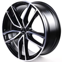 AMG 23 inch GLS X167 rims black 5-double-spoke genuine | A1674017700/7800-7X23