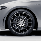 Jeu de jantes AMG 35 19 pouces CLA 118 à branches multiples noir brillant tourné, origine Mercedes‑B