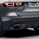 Kit de conversión de colas de escape AMG 35 GLB X247 original Mercedes-Benz