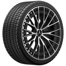 21 inch AMG EQE 43/53 velgenset zwart mat glansgedraaid | A2954012900/3000-7X36