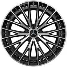 21 inch AMG EQE 43/53 velgenset zwart mat glansgedraaid | A2954012900/3000-7X36