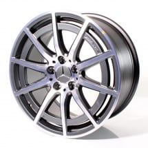CLA 45 AMG 18 inch velgen 10-spaaksvelg tantalg grijs 118 | A17740121007Y51-118