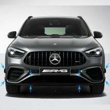 AMG 45S Aero Front Spoiler GLA H247 Facelift Original Mercedes-Benz | H247-Aero-Front-FL