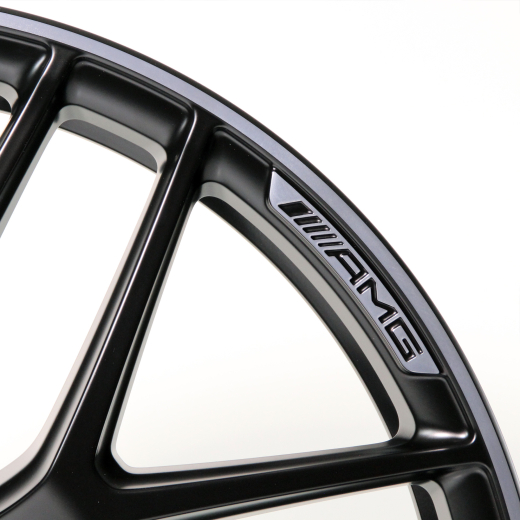 Cerchi forgiati AMG 22 pollici GLE C167 a razze incrociate neri | A1674014400/4500-7X71-C
