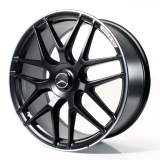Jeu de jantes forgées AMG 53 / 63 22 pouces GLE Coupé C167 à branches croisées noir d'origine Mercéd