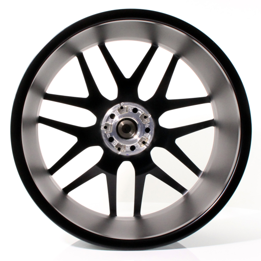 63 AMG llantas de 22 pulgadas GLE C167 radios cruzados forjadas negro | A1674014400/4500-7X71-C