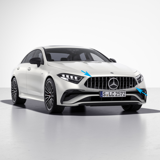 Griglia specifica AMG Panamericana CLS C257 originale | AMG-FL-Grill-257