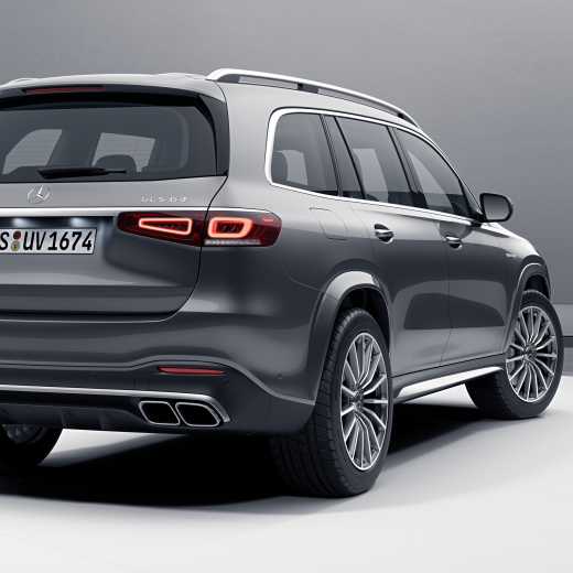 AMG 63 22 pollici GLS X167 cerchi multirazze grigio titanio | A1674018300/8400-7X21