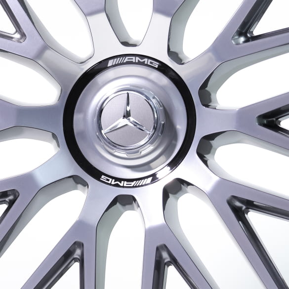 AMG 23 inch GLS X167 gesmede velgen kruisspaak titangrijs | A1674018500/8600-7X21